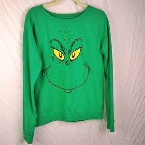 Grinch Christmas sweatshirt - Size L